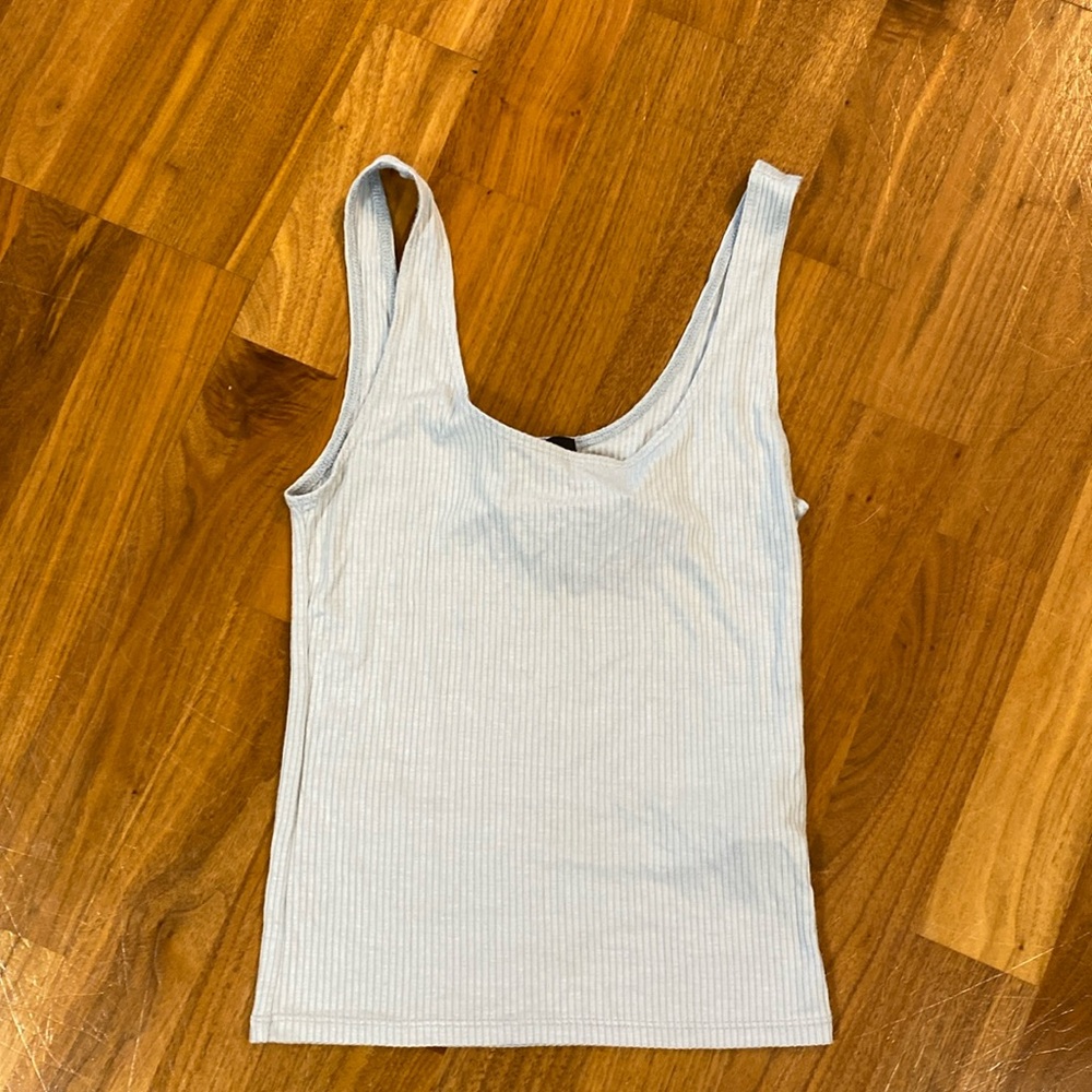 Forever 21 size small light blue tank top